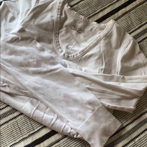 Athleta White Long Sleeve